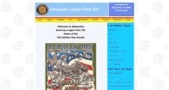 Desktop Screenshot of legion201.org