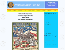 Tablet Screenshot of legion201.org